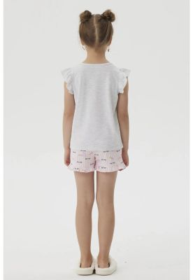 Imagen 2 del producto Pijama Niña Short Print Gris Melange