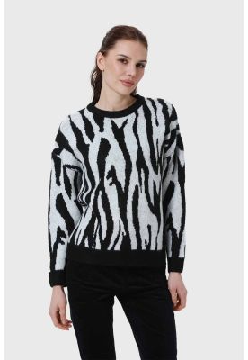 Imagen 2 del producto Sweater Mujer Print Negro