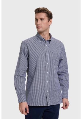 Imagen 2 del producto Camisa Hombre Cuadros Negro