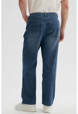 Imagen 2 del producto Jeans Hombre Baggy Dirty Washed Azul