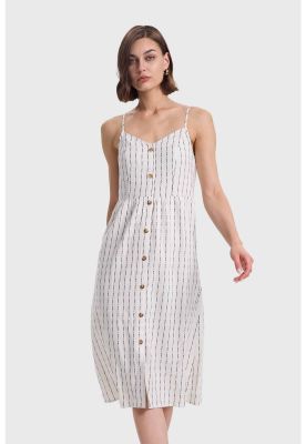 Imagen 1 del producto Vestido Mujer Pabilo Lino Crudo