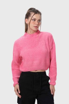 Imagen 2 del producto Sweater Mujer Chenille Rosado
