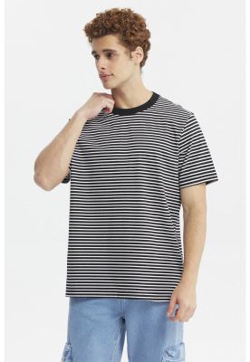 Imagen 1 del producto Polera Hombre Rayas Negro - ll