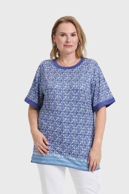 Imagen 2 del producto Polera Mujer Print Azul
