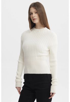 Imagen 2 del producto Sweater Mujer Slim Tejido Crudo