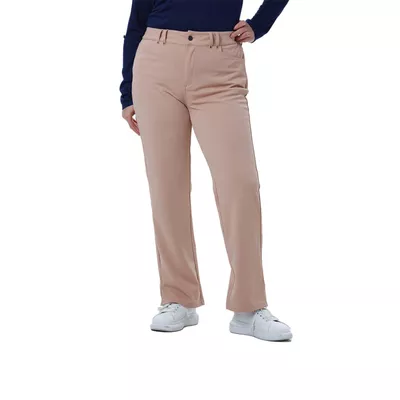 Pantalón Mujer Detalle Abertura Basta Beige Fashion's Park