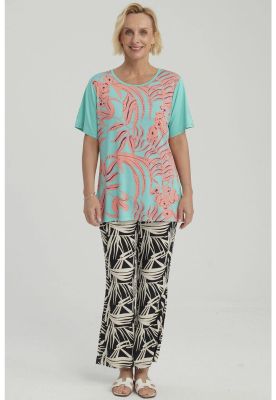 Imagen 2 del producto Polera Mujer Cruce Cuello Sandía