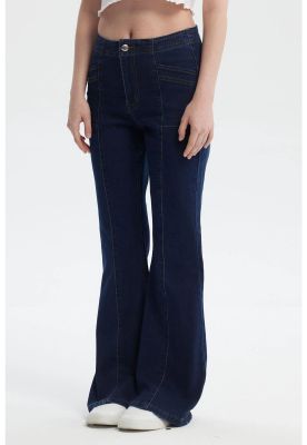 Imagen 2 del producto Jeans Mujer Flare Azul Oscuro - lll