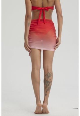 Imagen 2 del producto Falda Mujer Malla Rosado