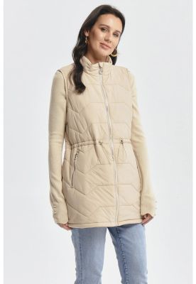 Imagen 2 del producto Parka Mujer Lisa Beige