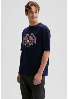 Imagen 2 del producto Polera Hombre Print Central Azul