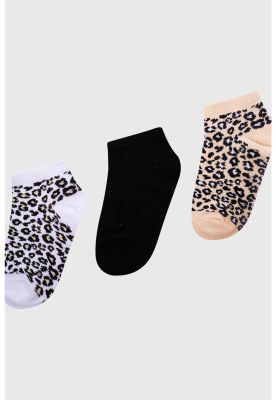 Imagen 2 del producto Calceta Deportiva Niña Tripack Beige