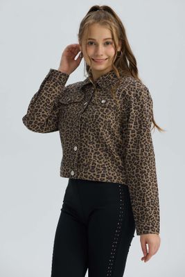 Imagen 2 del producto Chaqueta Niña Animal Beige