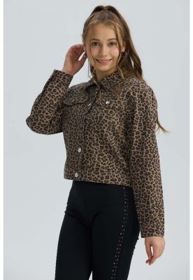 Imagen 2 del producto Chaqueta Niña Animal Beige