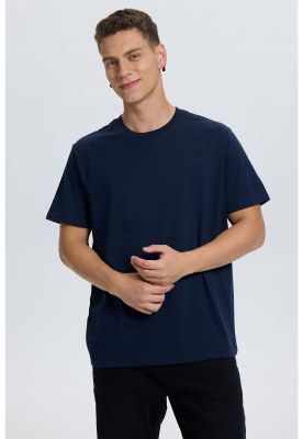 Imagen 2 del producto Polera Hombre Regular Fit Básica Azul