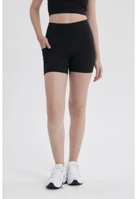 Calza Mujer Pretina Doble Negro