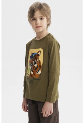 Imagen 2 del producto Polera Niño Toddler Print Verde Militar - ll