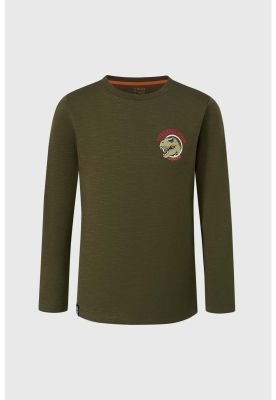 Polera Niño Print Verde - ll