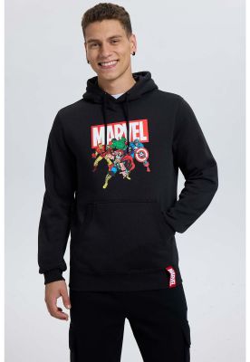 Imagen 1 del producto Polerón Hombre Marvel Negro