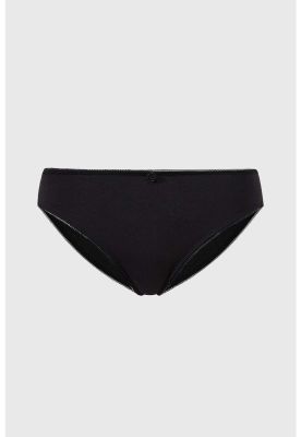 Imagen 1 del producto Calzón Mujer Bikini Liso Negro