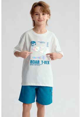 Imagen 1 del producto Polera Niño Print 3D Crudo