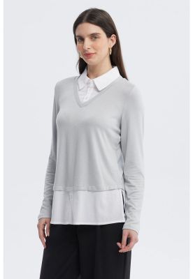 Imagen 2 del producto Sweater Mujer Casual Gris