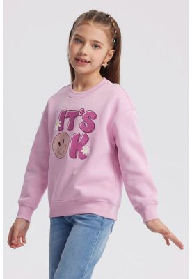 Imagen 2 del producto Polerón Niña Básico Print Rosado - ll