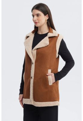 Imagen 2 del producto Chaqueta Mujer Slim Camel