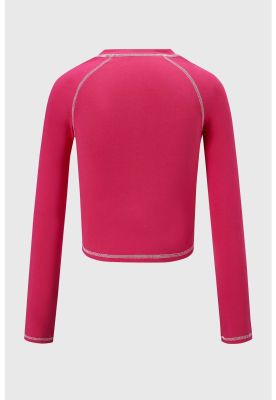 Imagen 2 del producto Polera Niña Estampado Fucsia