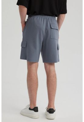 Imagen 2 del producto Bermuda Hombre Cargo Azul Piedra