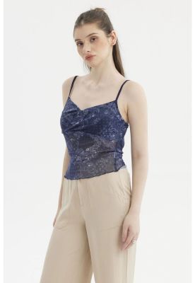 Imagen 2 del producto Peto Mujer Diseño En Espalda Azul Oscuro