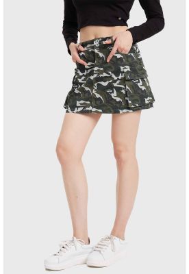 Imagen 2 del producto Falda Mujer Camo Verde