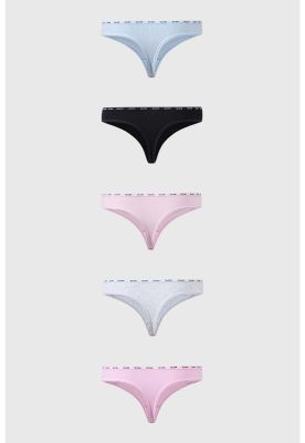 Imagen 2 del producto Calzón Mujer Pack 5 Colaless Azul Claro