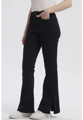 Imagen 2 del producto Jeans Mujer Moda Flare Negro - lV