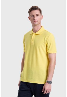 Imagen 2 del producto Polera Hombre Piqué Básica Amarillo - ll