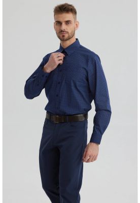 Imagen 2 del producto Camisa Hombre Fantasía Azul - VI