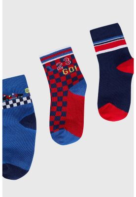 Imagen 2 del producto Calcetín De Vestir Niña Tripack Rojo