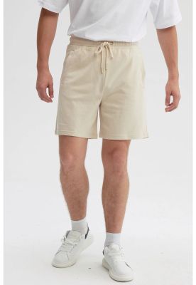 Bermuda Hombre Básico Beige