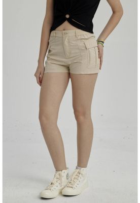 Imagen 2 del producto Short Niña Cargo Taslan Beige
