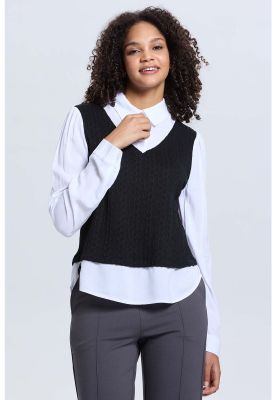 Imagen 1 del producto Sweater Mujer Casual Blusa Negro