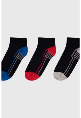 Imagen 2 del producto Calceta Deportiva Niño Tripack Azul- ll