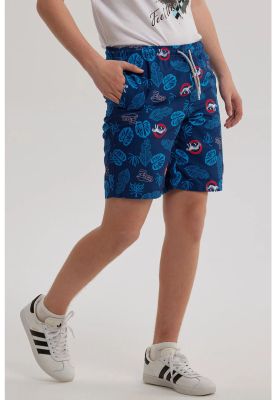 Imagen 2 del producto Short De Baño Niño Básico Print Azul Oscuro