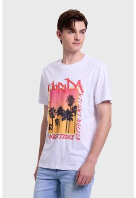 Imagen 2 del producto Polera Hombre Print Blanco - lll