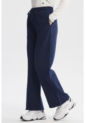 Imagen 2 del producto Pantalón Buzo Mujer Wide Leg Azul