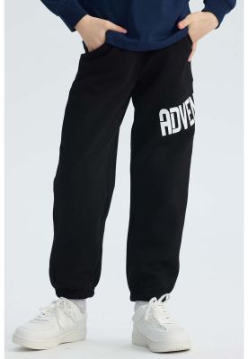 Imagen 1 del producto Pantalón Buzo Niño Print Negro