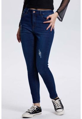 Imagen 2 del producto Jeans Mujer Lia Super Skinny Azul Oscuro