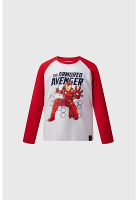 Polera Niño Iron Man Crudo