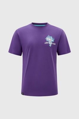 Imagen 1 del producto Polera Niño Oversize Estampado Morado