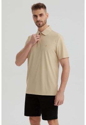 Imagen 2 del producto Polera Hombre Técnica Beige