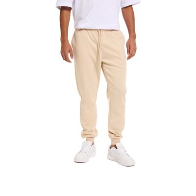 Pantalón Buzo Hombre Jogger Básico Beige I Fashion's Park